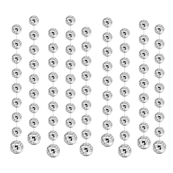 Hanging Disco Mirror Ball Bar Hanging Party Disco Ball Decors Mirror Balls M3H2