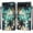 Coconut Tree, variant on Compatible with Google Pixel 6 Wallet Case for Men Women, Premium PU Leather Flip Cover with Card Holder, Wrist Strap, Kickstand Shockproof Magnetic Clasp Case, Black Tree + Sunset