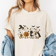 thumbnail image 2 of Halloween Goose T-Shirt, Funny Ducks in Costumes Tee, Cute Farm Animal Pumpkin Witch Vampire Shirt, Spooky Season Top, Fall Festival Gift, 2 of 7