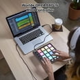 thumbnail image 3 of MIDI Controller Strike Pad Midi Drum Pad Drum machine Beat Maker Usb Midi Keyboard Machine 6 Assignable Knobs Note Repeat Full Le, 3 of 8