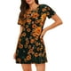 thumbnail image 1 of Fotbe Daisies Bata de Dormir para Mujer con Estampado, Camisón de Algodón de Manga Corta, Ropa de Dormir Casual, 1 of 6