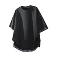 thumbnail image 2 of IhhxPro Men's Short Sleeve Button down Shirt Oversized Sport Tee Moisture-Wicking Quick Dry Plaid Trim T-Shirt M-3XL, 2 of 5