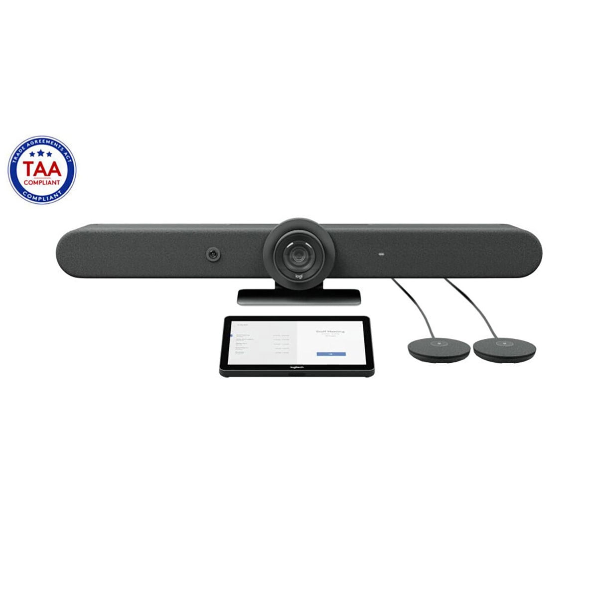 Logitech Rally Bar Room Kit - For Video Conferencing - Desktop - TAA Compliant