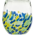 thumbnail image 5 of 10 Strawberry Street Mazatlan Stemless Wine Handblown Mexican Glass, Set of 4, 5 of 7