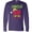 Purple, variant on Inktastic Christmas Uncle Elf Long Sleeve T-Shirt