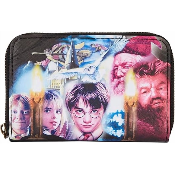 Loungefly Harry Potter Sorcerer’s Stone Zip Around Wallet