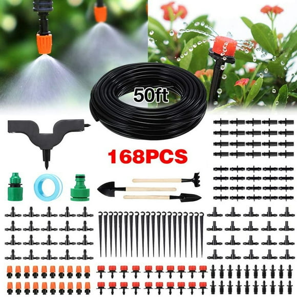 Irrigation System Distribution Tubing Watering Kit for Garden Greenhouse Coil Water Hose 4in Hose Garden Hose 10 Ft Outdoor Tall Garden Sprinkler Head Hose 100 Foot Garden Hose Key Hot Water Garden