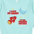 thumbnail image 3 of Inktastic I Love My Daddy to the Moon and Back Toddler Sweatshirt, 3 of 4
