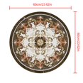 thumbnail image 4 of Coofit Toilet Lid Cover Sticker Set Waterproof Floor Sticker Toilet Seat Cover Decal, 4 of 10