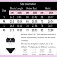 thumbnail image 3 of Women's Bikini Sets Color Block Two Piece Swimsuit High Waisted Bathing Suits for Women Ribbed Swimwear Swim Suits Gibobby(M,Black), 3 of 9