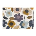 thumbnail image 7 of Yayeee Bath Rug for Bathroom Floor Non Slip Rectangle Fluffy Soft Absorbent Mat, 16"x24", Colorful Floral, 7 of 7