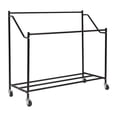thumbnail image 2 of Amstech Laundry Hamper Sorter 4 Section, Laundry Sorter Cart with 4 Removable Bags and Rolling Wheels, Black, 2 of 9