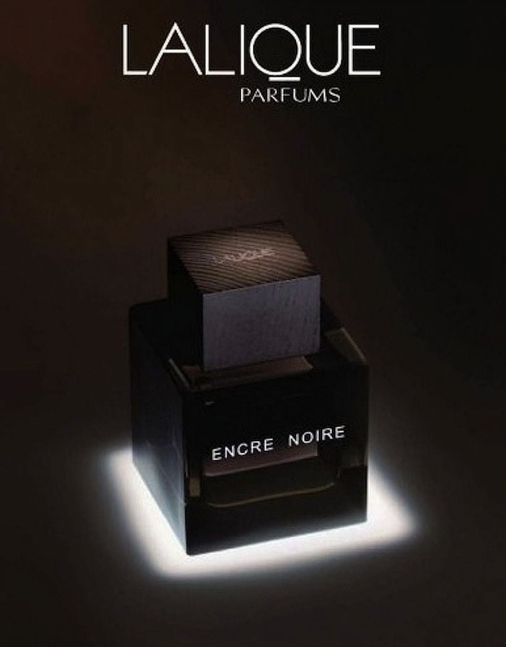 Encre Noire by Lalique Eau de Toilette for Men 3.3 oz *EN 