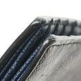 thumbnail image 6 of Pre-Owned Prada Men's Bifold Wallet in Black and Navy Saffiano Leather (Good), 6 of 12