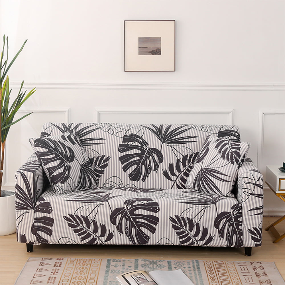 1/2/3 Sofa Printed Slipcovers Super Stretch Elastic cover Non-Slip Living Room 