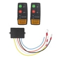 thumbnail image 3 of Wireless Winch Remote Control Kit, Portable Winch Controller High Sensitivity Universal  For Truck For Car, 3 of 8