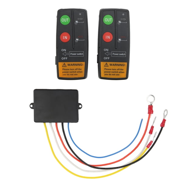 Wireless Winch Remote Control Kit, High Sensitivity 12V 24V