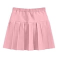 thumbnail image 3 of Women's Pleated Mini Skirts Elastic High Waist Flowy Skorts 2026 Summer Tennis Skirts Lined Lightweight Golf Workout Fashion Casual Skirts, 3 of 5