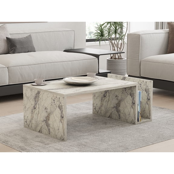 Asse Home Memo - Freesia Marble Coffee Table