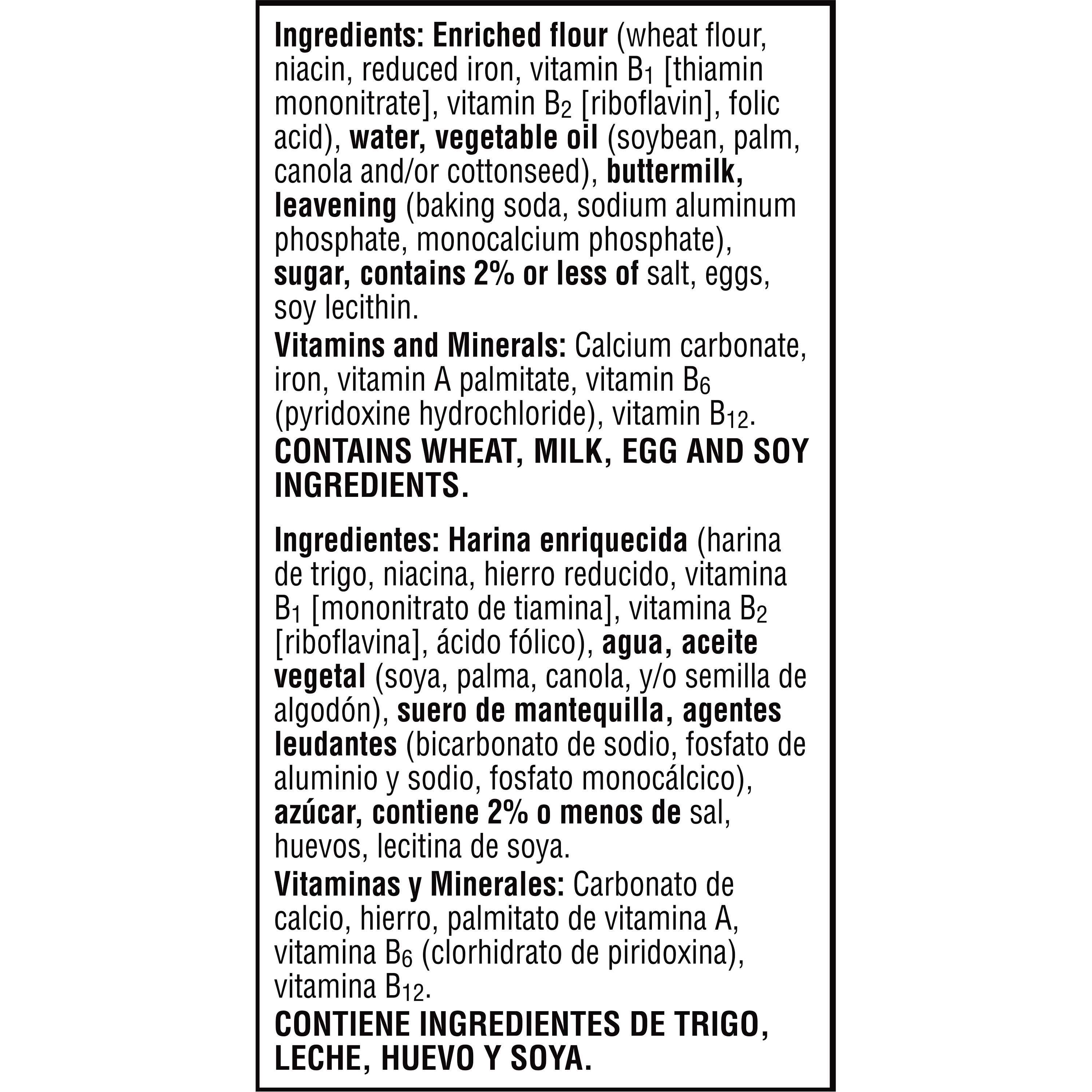 Buy Eggo Frozen Waffles, Buttermilk, 12.3 Oz, Box, Frozen Online at