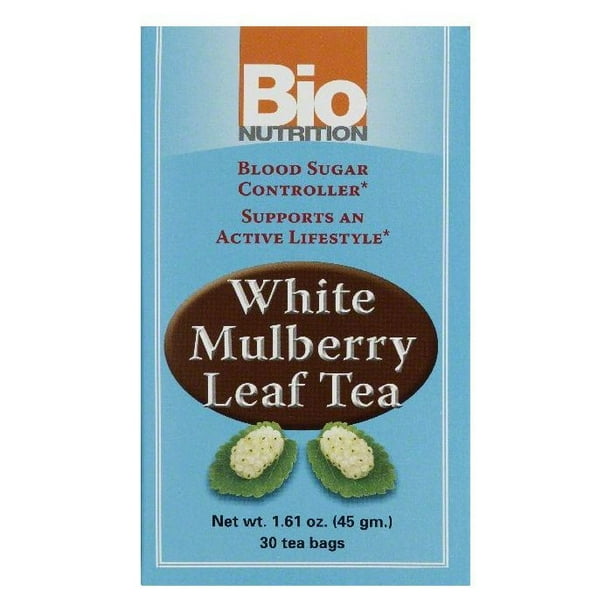 Bio Nutrition Bags White Mulberry Leaf Tea, 30 ea