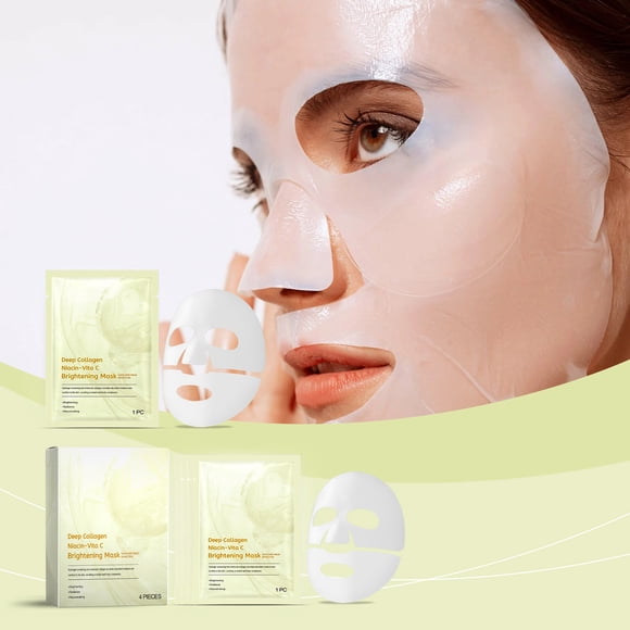 Collagène Profond Nuit le Vrai Collagène 2 160 000ppb Hydrogel Facial avec Collagène de Faible Poids Moléculaire pour Élasticité et Foncé 20ml