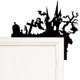 thumbnail image 1 of Adorno de metal para puerta de Halloween xinyu Estatua de adorno para marco de puerta, 1 of 8