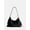 Black, variant on Women's Faux Fur Shoulder Bag, Black