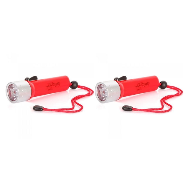 Linterna de buceo LED de alto lumen Soidarity impermeable para buzos pequeños color Rojo Azul Negro Gris Amarillo