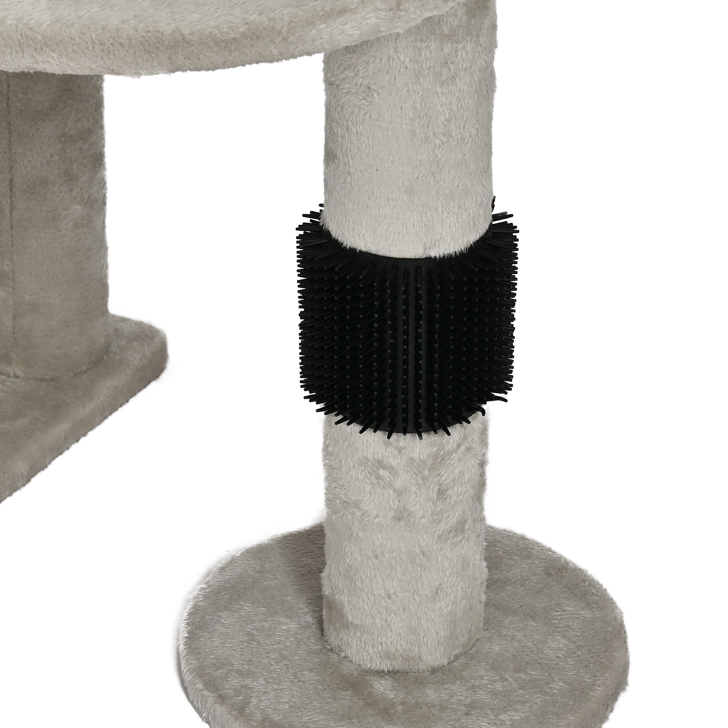 Vibrant Life Heavy Duty 8-Level 61" Cat Tree with Condo, Light Gray
