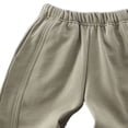 thumbnail image 4 of Ashirexll Boys Sweatpants Solid Color Curved Leg Sweatpants with Side Pockets Outdoor Sports Pants for 7-13 Years, 4 of 5