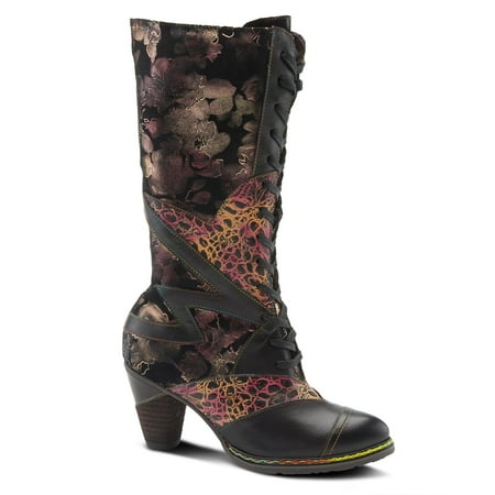 

Spring Step L Artiste Women s Malagie-Croco Boots Black Multi EU 35 / US 5