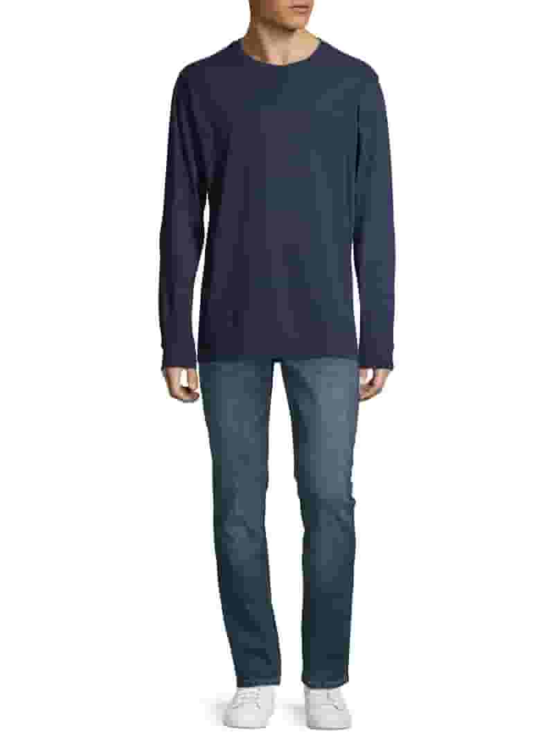 George Men's Long Sleeve Crew Neck Tee Shirt - Walmart.com George Men's Long Sleeve Crew Neck Tee Shirt - Walmart.com