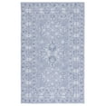 thumbnail image 3 of SAFAVIEH Tucson Carrie Traditional Machine Washable Area Rug, 4' x 6', Grey/Ivory, 3 of 15