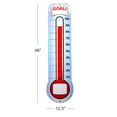 Excello Global Products Fundraising Thermometer Chart Goal Tracker Dry