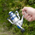 thumbnail image 3 of Fishing Spinning Reel Saltwater Fishing Reel Carp Fishing Reels 5.2:1Gear Ratio Carp Rock Fishing Reel Spinning Reels Wheel ,Rigid Aluminum Skeletal Frame, 3 of 7