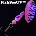 thumbnail image 2 of Panther Martin PMSSTUV_15_PT FishSeeUV Salmon & Steelhead Fishing Spinning Lure - Pink Tiger - 15 (1/2 oz), 2 of 4