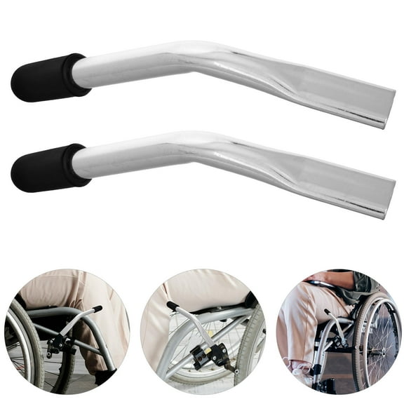 Topbathy 2Pcs Iron Brake Extender for Wheelchair Users with Enhanced Control and Safety Improvement 11.8x1.2x0.9in