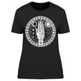 thumbnail image 1 of Palmistry Diagram Sun T-Shirt Women -Image by Shutterstock, Female XX-Large, 1 of 2