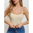 thumbnail image 3 of Women’s Sexy Adjustable Spaghetti Crop Tank Tops Summer Sleeveless Ribbed Knit Cami Tops, 3 of 5