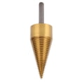 thumbnail image 1 of Drill Screw Cone, Higher Hardness Increase The Service Life Hex Shank Firewood Drill Not Easy To Fall Off.  For Studio For Work For Life For Home, 1 of 8
