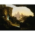thumbnail image 3 of Thomas Cole 24x19 Black Modern Framed Museum Art Print Titled - The Subsiding of the Waters of the Deluge, 3 of 5
