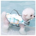 thumbnail image 3 of Dino Dog Life Jacket, Cute High Buoyancy Dog Lifesaver, Ripstop Reflective Dog Life Vest with Rescue Handle for Swimming & Boating, 3 of 7