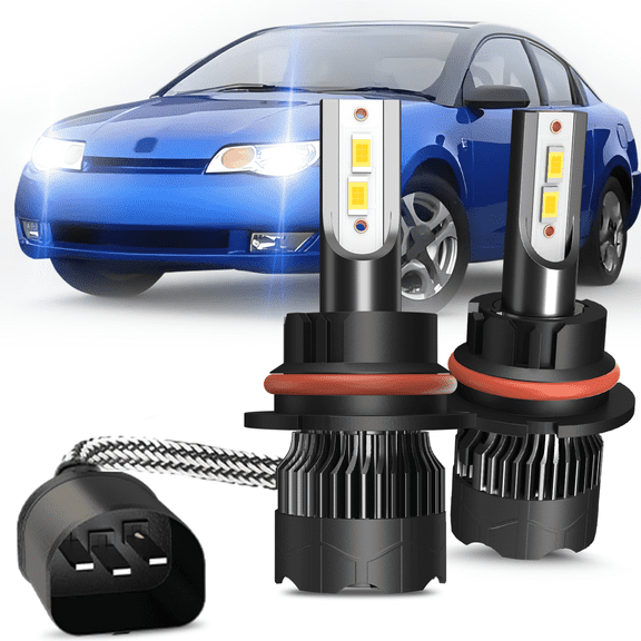 For Saturn Ion 2003 2004 2005 2006 2007 9007/HB5 LED Headlight Bulb White High/Low Beam