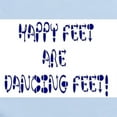 thumbnail image 2 of CafePress - Happy Feet DANCE! Infant Creeper - Baby Light Bodysuit, Size Newborn - 24 Months, 2 of 4
