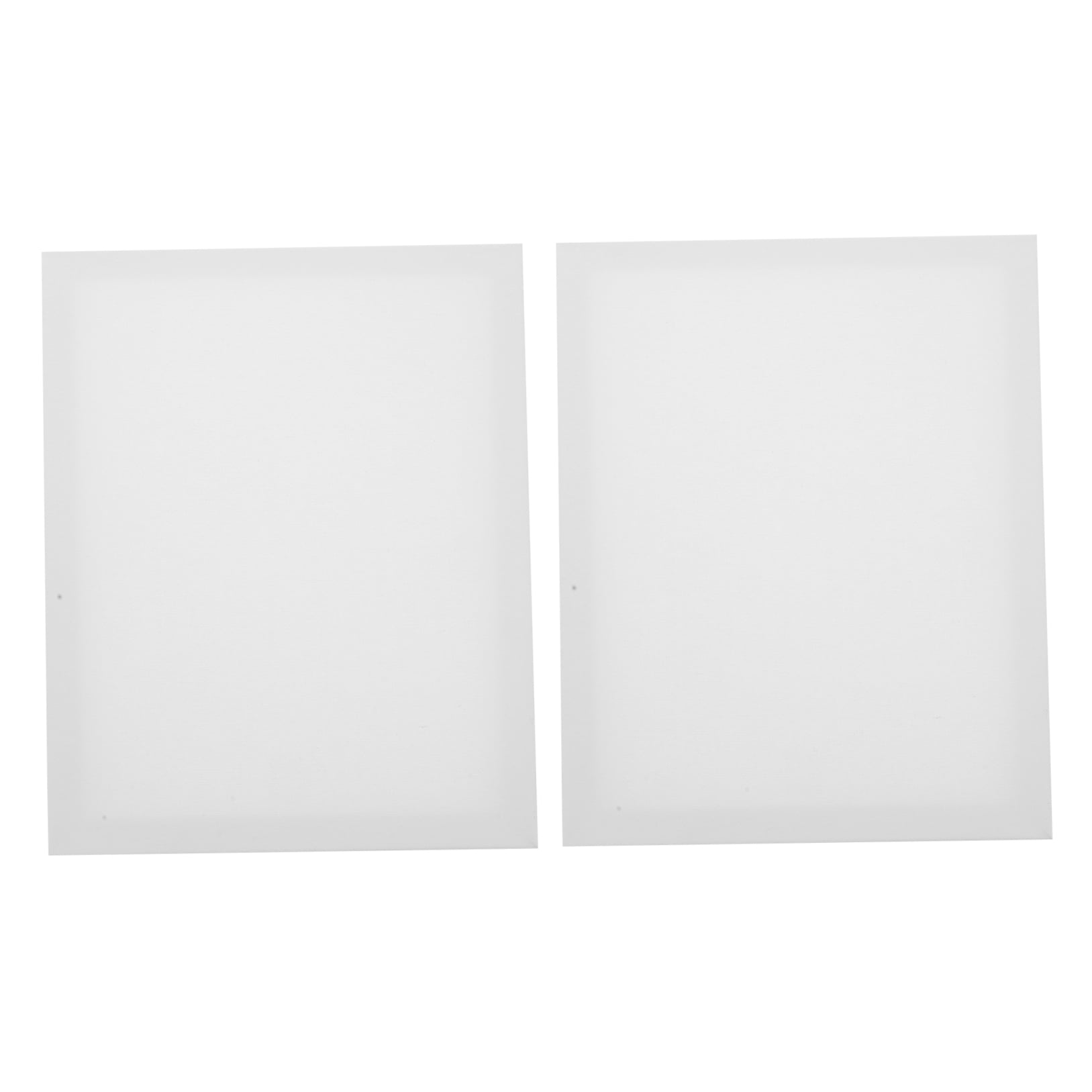 PAMINGONO 2-Pack White Blank Canvas Frames for Artists, Perfect for Oil, Acrylic, Watercolor Painting and Drawing