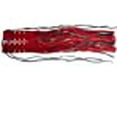 thumbnail image 3 of Red and Black Motorcycle Leather Fringed Brake Clutch Cover, 3 of 3