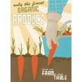 thumbnail image 2 of Vess, June Erica 15x18 Gold Ornate Wood Framed with Double Matting Museum Art Print Titled - Organic Produce, 2 of 4