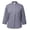 Gray, variant on Afinprain Womens 3/4 Sleeve Clergy Blouse with Tab Collar Female Minister Tops