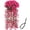 Hot Pink, variant on Sulaicai Artificial Hanging Flowers for Outdoors, Fake Hanging Plants Violet Vine - No Fade & UV Resistant for Home Indoor Outdoor Garden Patio Yard Room Porch Wedding Decoration (Red)